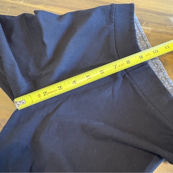 DESIGUAL Black Stud Accent Pull On Leggings Pants High Waisted Stretchy M - Picture 9 of 12